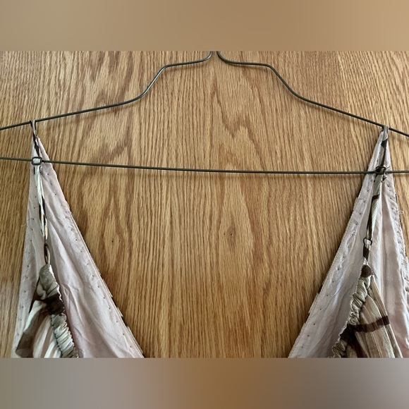 Free People Beige and Brown Patterned Dress - Picture 4 of 7